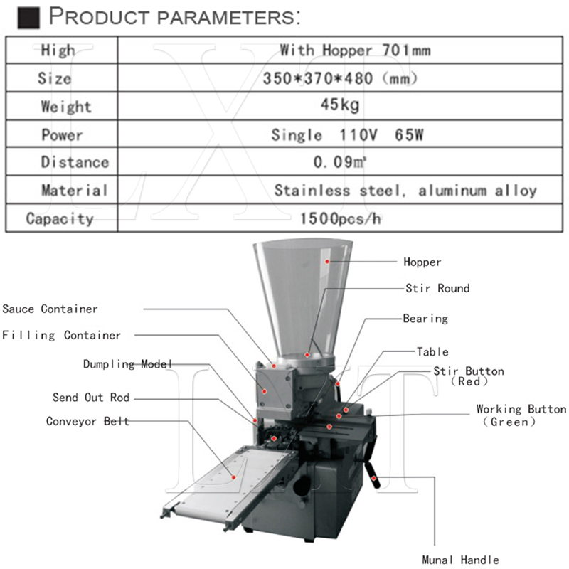 Semi Automatic Fried Dumpling  - Gyoza Dumpling Maker ulasan dan harga