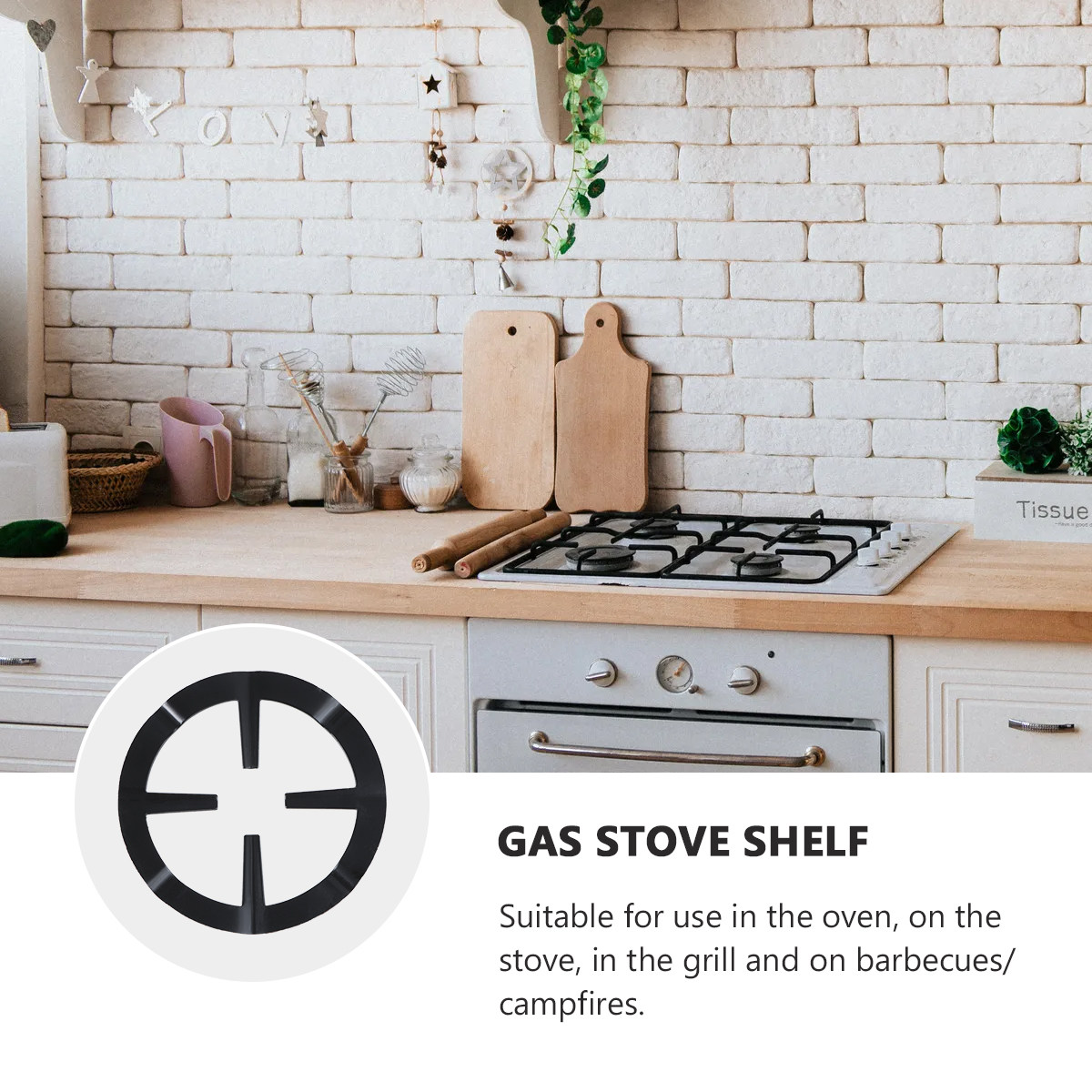 Pot Stove Stand Holder Pot Rac - Home Cooking Gas ulasan dan harga