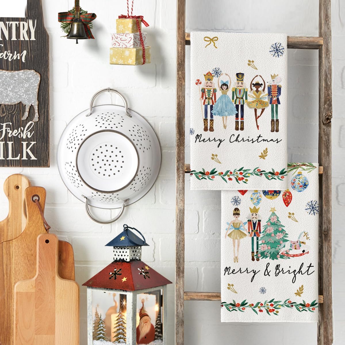 2Pcs, Hand-Painted Nutcracker  - Home Cooking Cookbook ulasan dan harga