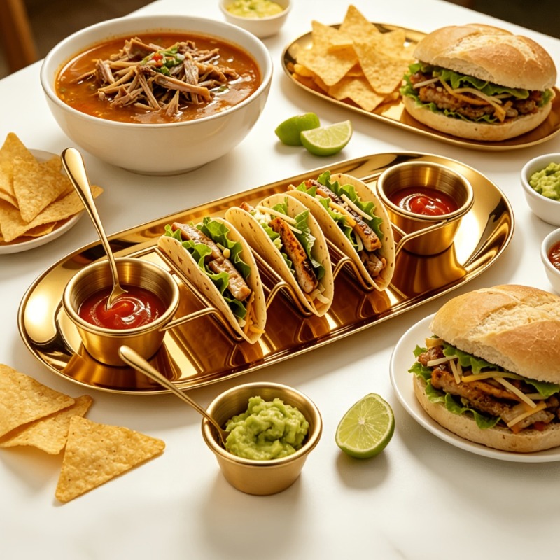 1Set Taco Serving Utensils Set - Home Cooking Recipes ulasan dan harga